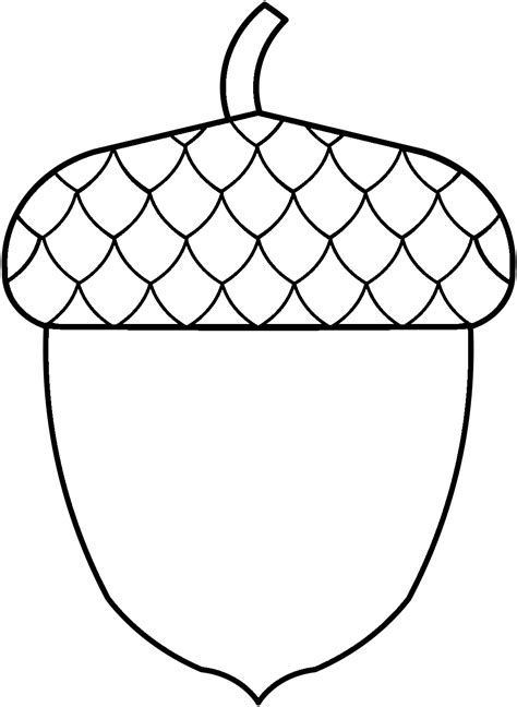 acorn coloring pages free printable|acorn coloring pages pdf.